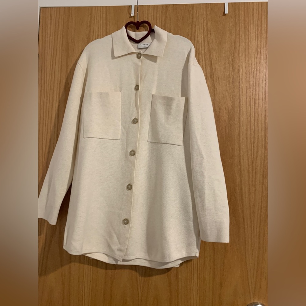 Aritzia Babaton Society Sweater Shacket Size S